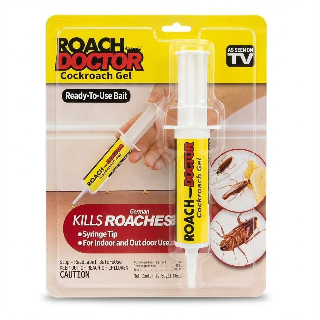Cockroach Gel Bait with Syringe Tip