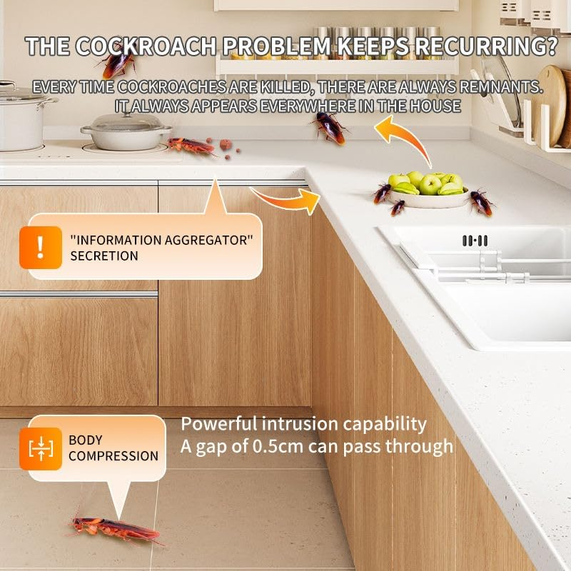 Cockroach Gel Bait with Syringe Tip