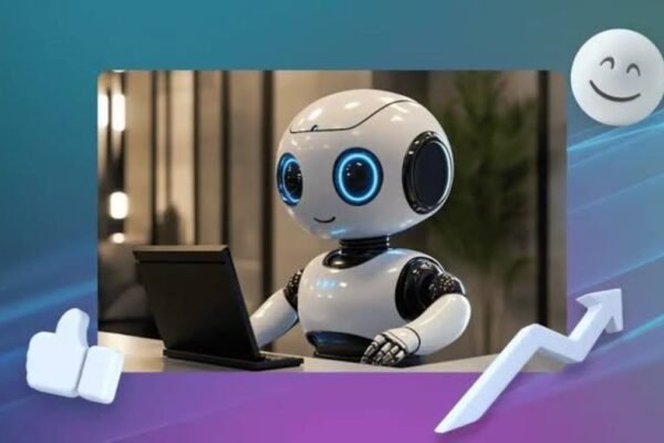 AI Virtual Receptionist answering customer calls, scheduling appointments, routing inquiries, and managing business communication with artificial intelligence.